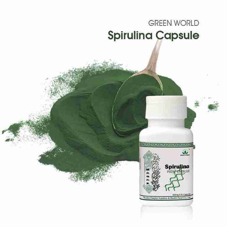 Green World Spirulina Plus Capsule – Daily Energy Support – 500Mg – 60 Capsules - Recs-Medix Green world spirulina plus capsule – daily energy support – 500mg – 60 capsules - image 3