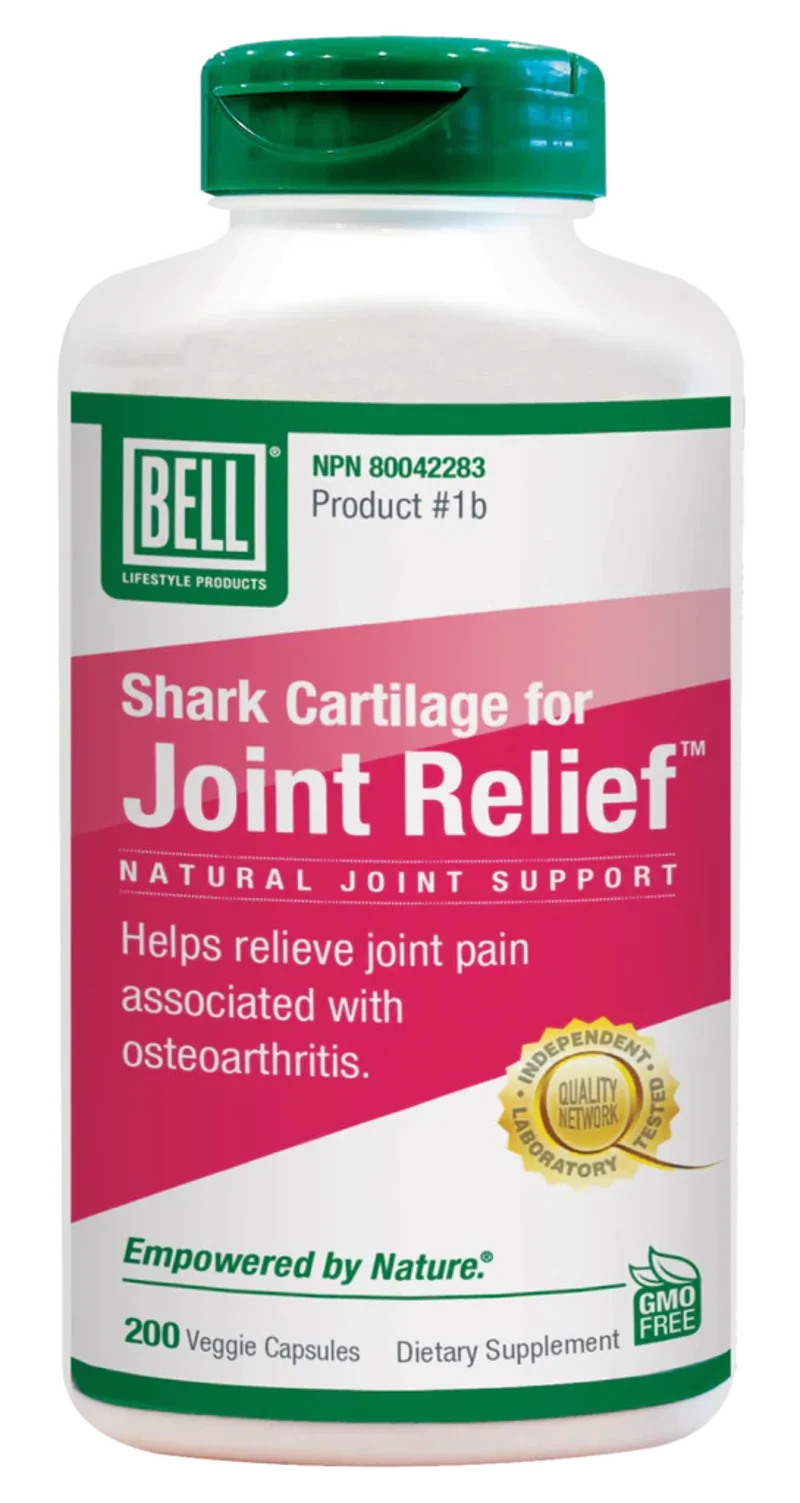 Shark Cartilage Capsule (100 Caps): For Osteoarthritis Relief - Recs-Medix Bell shark cartilage capsule