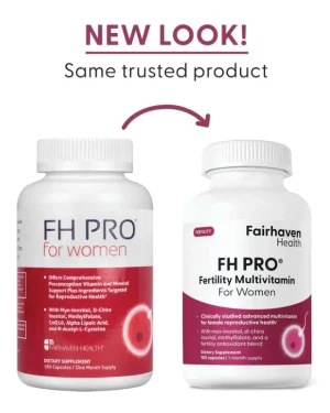 FH PRO for Women – Female Fertility and Reproductive Health Supplement