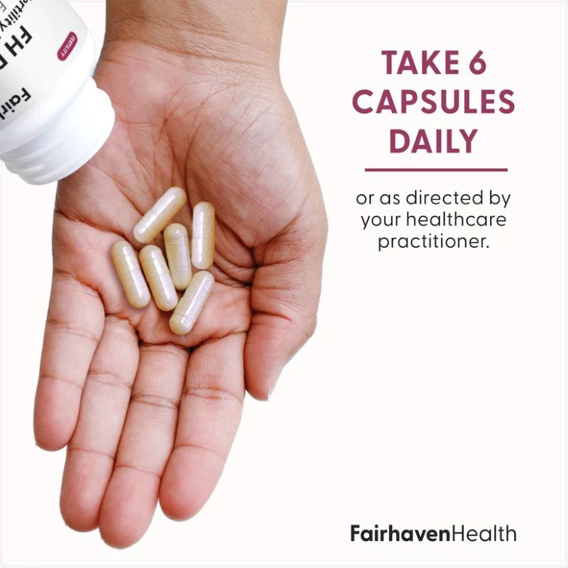 Fairhaven Fh Pro Fertility Multivitamin For Women – Egg Quality &Amp; Cycle Support – 180 Capsules - Recs-Medix Fh pro for women – female fertility and reproductive health supplement