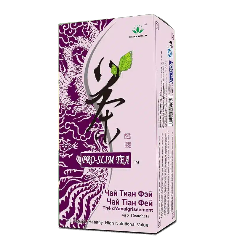 Green World Pro-Slim Tea – Weight Management &Amp; Digestion Support – 4G – 16 Sachets - Recs-Medix Green world – pro-slim tea – weight management support – 4g x 16 sachets