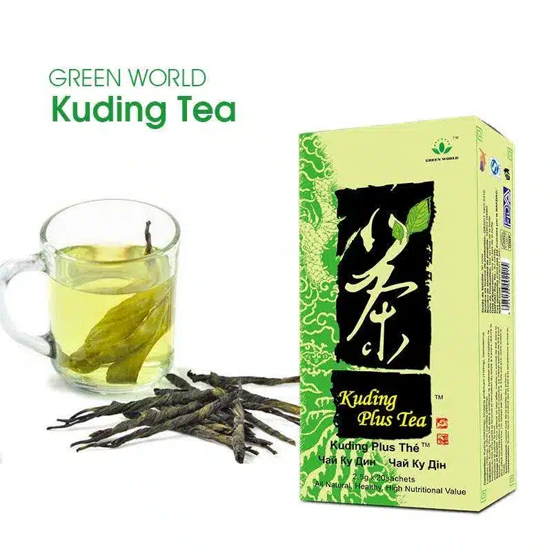 Green World Kuding Plus Tea – Detox &Amp; Circulation Support – 2.5G – 20 Sachets - Recs-Medix World kuding plus tea