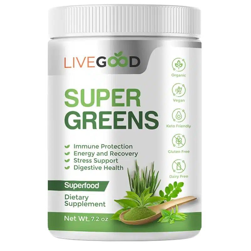 Organic Super Greens: Experience Peak Wellness - Recs-Medix Livegood organic super greens