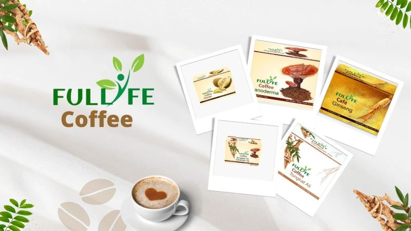 Ginseng Coffee (20 Sachs) - For Energy, Focus, And Well-Being - Recs-Medix Fullife ginseng coffee - boost energy, focus, and vitality naturally