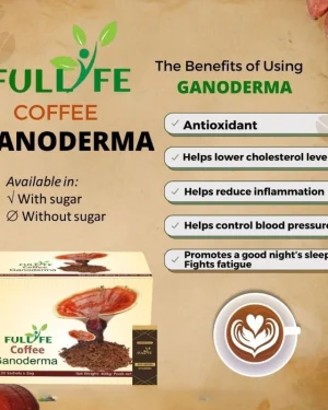 FuLLife Ganoderma Coffee – Healthy Herbal Coffee with Reishi Mushroom