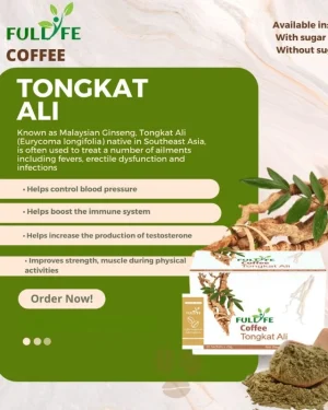 FuLLife Tongkat Ali Coffee – Boost Energy, Vitality, and Libido