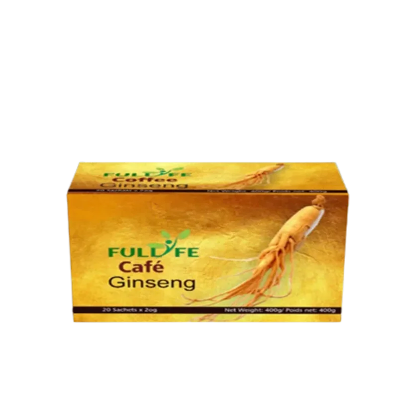 Ginseng Coffee (20 Sachs) - For Energy, Focus, And Well-Being - Recs-Medix Fullife ginseng coffee - boost energy, focus, and vitality naturally