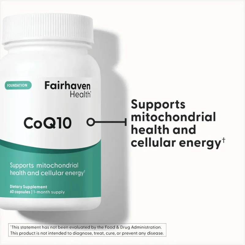 Fairhaven Coq10 – Antioxidant &Amp; Reproductive Wellness Support – 100Mg – 60 Capsules - Recs-Medix Fairhaven coq10 – antioxidant & reproductive wellness support – 100mg – 60 capsules - image 2