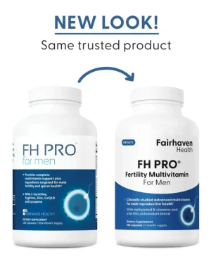 FH PRO for Men - Advanced Male Fertility and Sperm Health Supplement