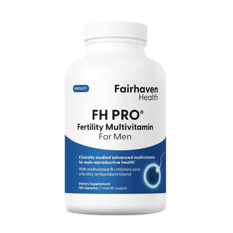 Fairhaven Fh Pro Fertility Multivitamin For Men – Sperm Health Support – 180 Capsules - Recs-Medix Fh pro fertility multivitamin for men - premium sperm health supplement