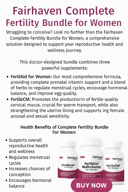 Fairhaven Complete Fertility Bundle For Women – Hormone, Egg &Amp; Cervical Mucus Support – 3 Bottles - Recs-Medix Fairhaven complete fertility bundle for women – hormone, egg & cervical mucus support – 3 bottles - image 2