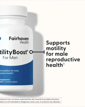 Fairhaven Motility Boost for Men – Improve Sperm Motility and Fertility Naturally