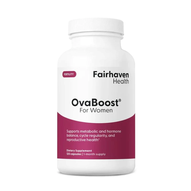 Fairhaven Ovaboost For Women – Myo-Inositol, Coq10 &Amp; Melatonin Fertility Supplement – 120 Capsul - Recs-Medix Fairhaven health ovaboost for women - natural women's fertility supplement for egg quality