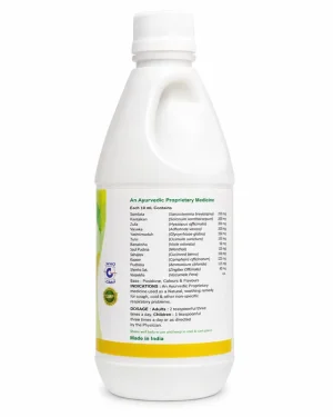 Everhealthy Espi Hist Syrup ingredients and dosage label