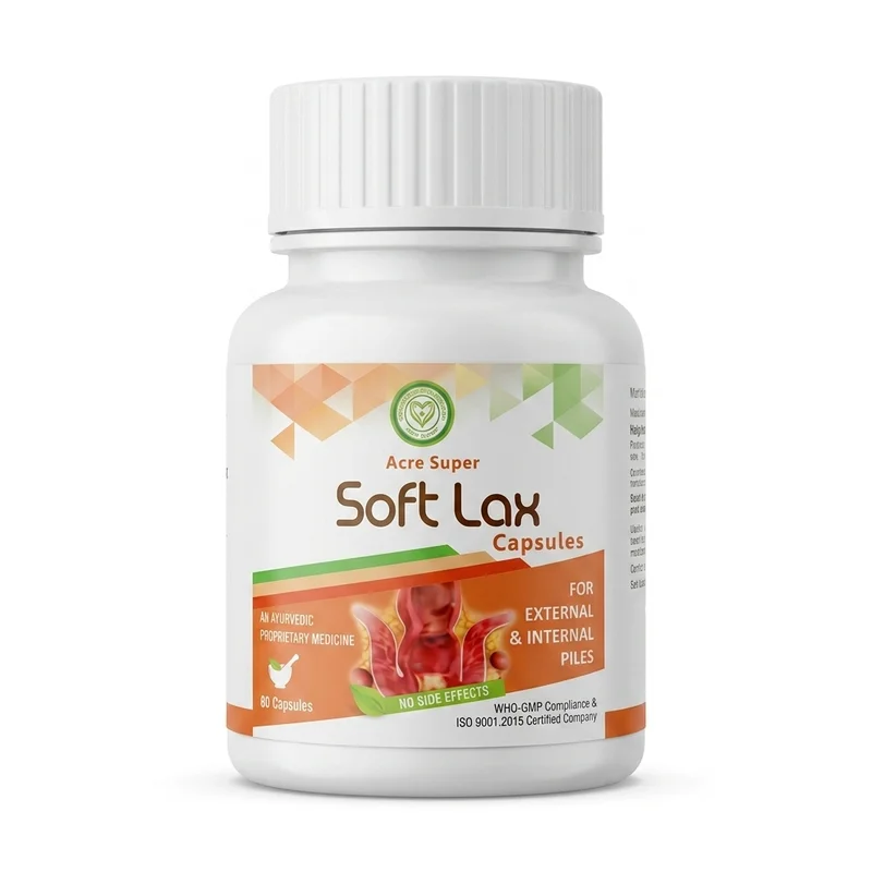 Everhealthy Soft Lax – Ayurvedic Bowel Support Capsules – 60 Capsules - Recs-Medix Everhealthy soft lax capsules 60 capsules ayurvedic bowel support
