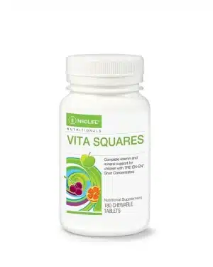 Supplements For Children'S Health - Recs-Medix Neolife vita squares – children's multivitamin – 180 chewable tablets