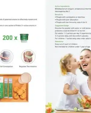 BF Suma Probio 3 - Advanced Probiotic for Digestive and Immune Health.