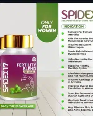 FaforLife SPIDEX 17 - Boost Female Fertility, Balance Hormones, and Support Reproductive Health