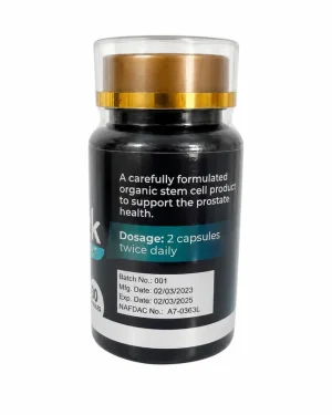 FaforLife Prosclick label showing NAFDAC registration A7-0363L and dosage 2 capsules twice daily