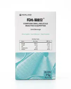 Norland Micromolecule Oligopeptide solid beverage 75g box containing 15 sachets of 5g