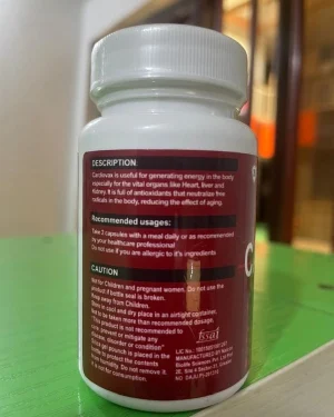 Cardiovax Capsules supports cardiovascular and antioxidant balance