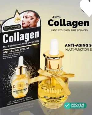 Fruit of the Wokali Collagen Anti-Aging Serum supports skin hydration and brightening.