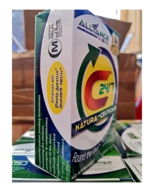 Alliance C24/7 Natura-Ceutical 30 vegetarian capsules front view
