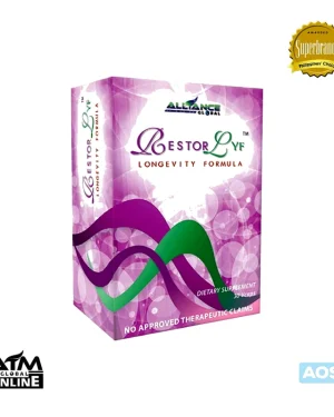 Alliance RestorLyf Longevity Formula dietary supplement box 10 vegetable capsules 3 pack