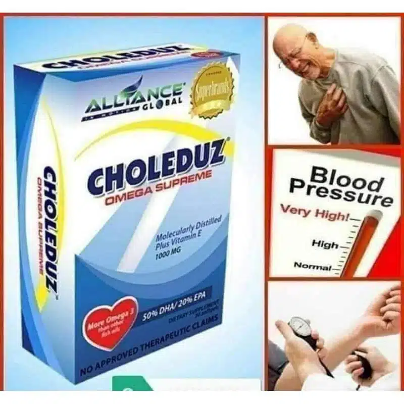 Alliance Choleduz Omega Supreme – Omega-3 Fish Oil – 1000Mg – 30 Softgels - Recs-Medix Alliance choleduz omega supreme – omega-3 fish oil – 1000mg – 30 softgels - image 3