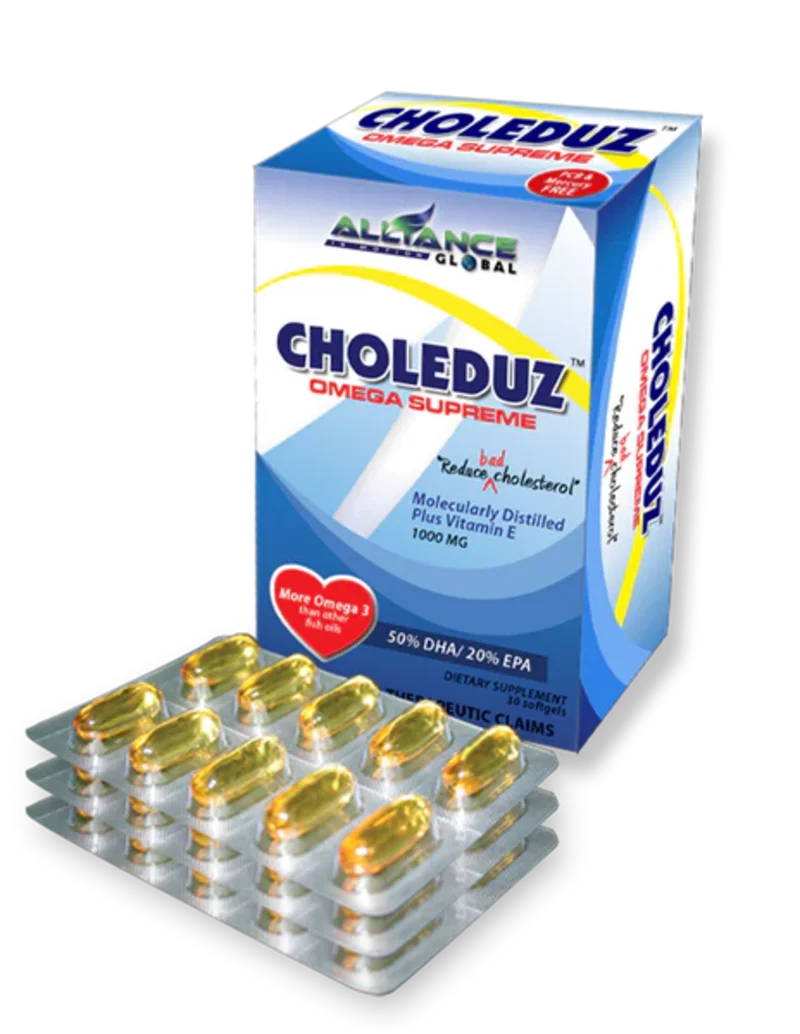 Alliance Choleduz Omega Supreme – Omega-3 Fish Oil – 1000Mg – 30 Softgels - Recs-Medix Alliance choleduz omega supreme – omega-3 fish oil – 1000mg – 30 softgels - image 4