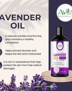 Lavender Repair Essence Oil removes scars, stretch marks and spots.