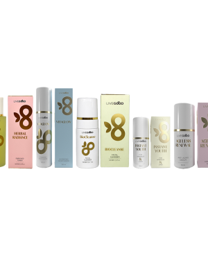 LiveGood Skin Care Pack with BioCleanse, Herbal Radiance, Ageless Renewal, Instant Youth and VitaGlow
