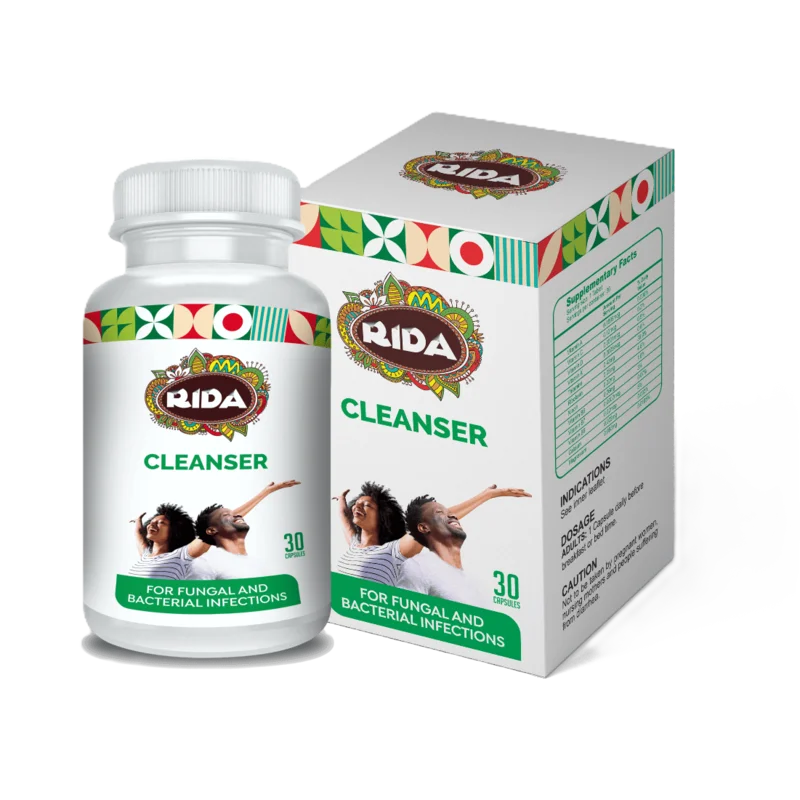 Rida Cleanser Herbal Capsules – 30 Capsules - Recs-Medix Rida cleanser capsules