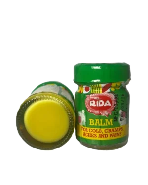 RIDA Balm for pain relief.