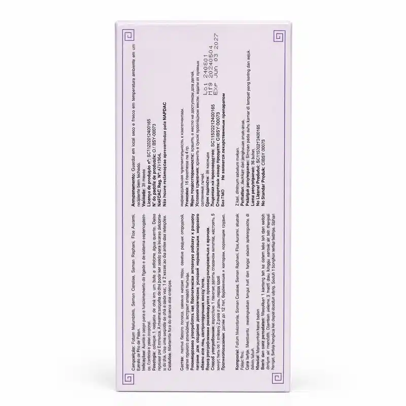 Green World Pro-Slim Tea – Weight Management &Amp; Digestion Support – 4G – 16 Sachets - Recs-Medix Green world pro-slim tea panel listing lotus leaf, cassia seed and pine pollen with brewing directions, back side with foreign language