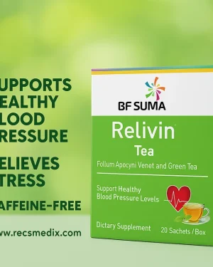 BF SUMA Relivin Tea for stress relief and blood pressure support