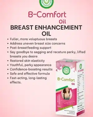 EverHealthy B-Comfort Oil – Natural Breast Firming and Enhancement Oil