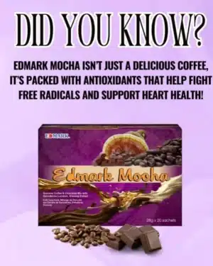 Edmark Mocha Coffee – Premium Coffee with Ganoderma & Ginseng