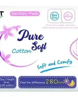 GHT Pure Soft Sanitary Pads – Anti-Bacterial, Odor-Free, and Comfortable Protection
