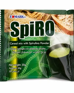 Edmark SpiRO single sachet 30g cereal drink with spirulina