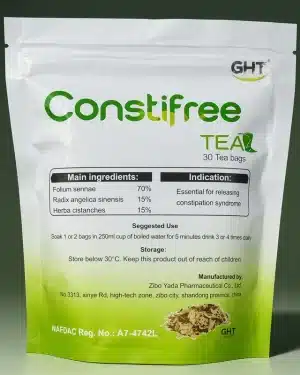 GHT Constifree Tea 30 Bags – Herbal Constipation Relief Tea