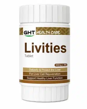 GHT Livities Tablet 360mg 48 tablets for liver support