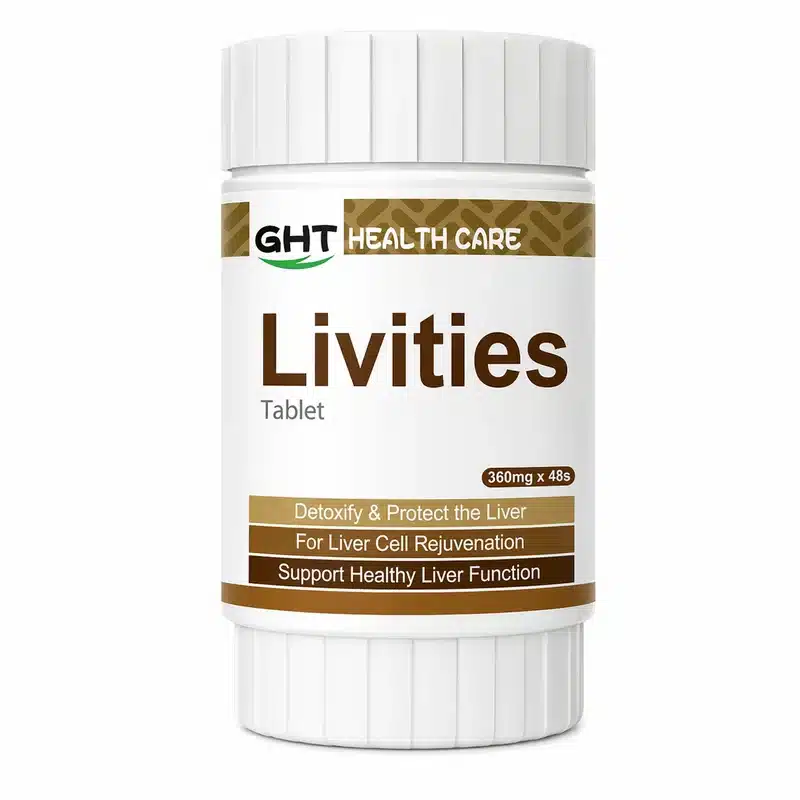 Ght Livities Tablet – Liver Detox &Amp; Cell Rejuvenation – 360Mg – 48 Tablets - Recs-Medix Ght livities tablet 360mg 48 tablets for liver support