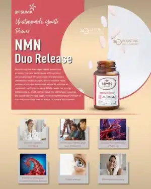 NMN Duo Release CR Capsules - 24-Hour Anti-Aging Power
