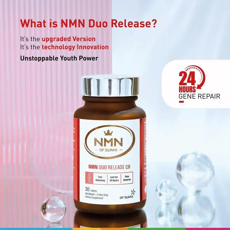 Bf Suma Nmn Duo Release Cr Tablets – Healthy Ageing Support – 300Mg – 30 Tablets - Recs-Medix Nmn duo release cr capsules - 24-hour anti-aging power