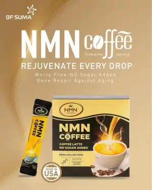 NMN Coffee | Anti-aging Coffee for Energy and DNA repair by BF SUMA.