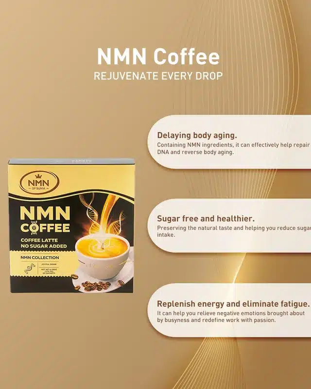 Bf Suma Nmn Coffee – Cellular Energy Support – 15 Sachets - Recs-Medix Nmn coffee | anti-aging coffee for energy and dna repair by bf suma.