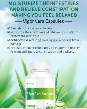 Vigor Vera Capsules – Natural Constipation Relief and Gut Health Support