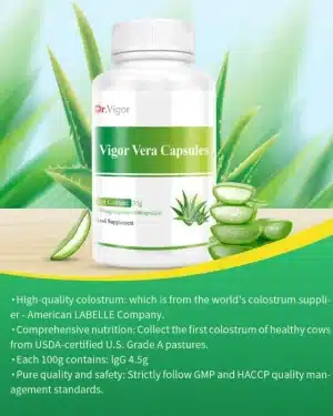 Vigor Vera Capsules – Natural Constipation Relief and Gut Health Support
