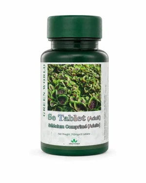 Supplements For Thyroid Disorders - Recs-Medix Green world se tablet – selenium antioxidant & immune support – 700mg x 30 tablets